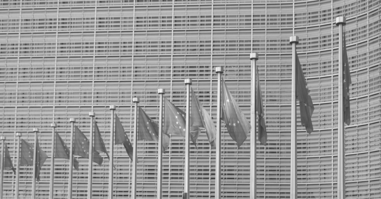 This image of an EU office building highlights the significance of European lawmaking in our discussion of the Digital Services Act (DSA).