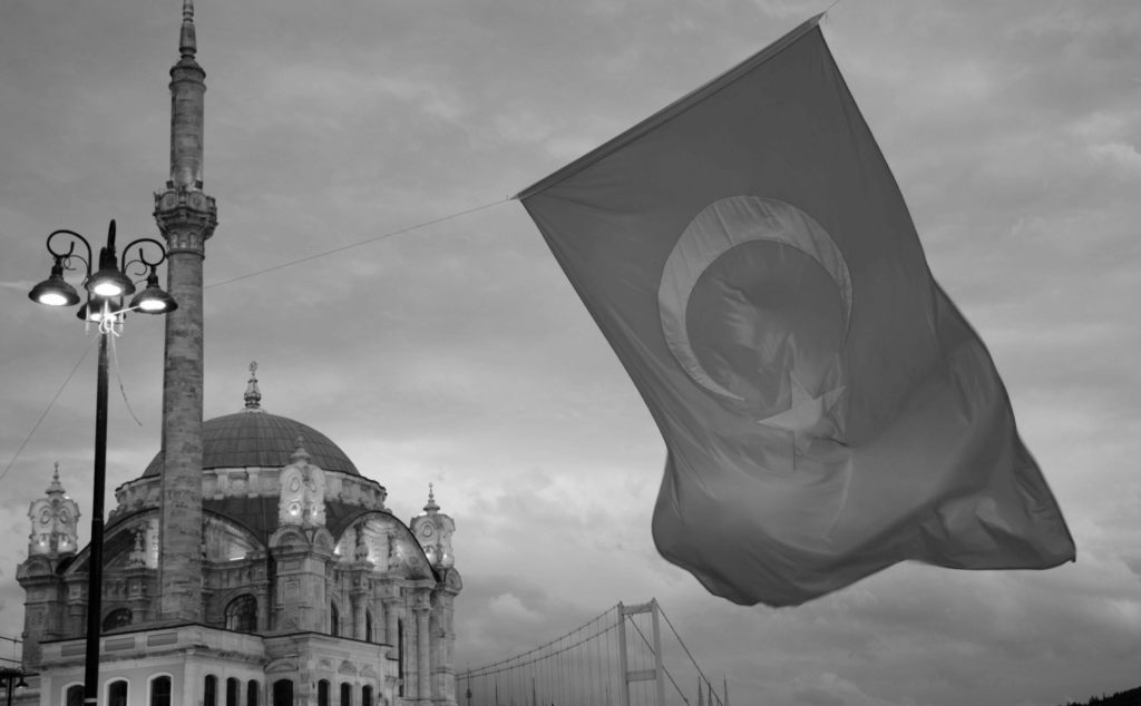 This image of a Turkish flag in Istanbul highlights this post's topic: New TLDs.