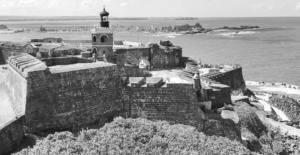This image of a castle on the beach in Puerto Rico highlights this post's main topic: ICANN's conference in San Juan.