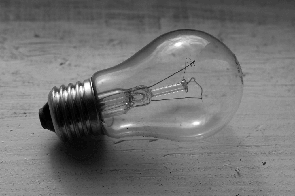 This image of a lightbulb highlights this discussion's topic: new gTLDs, .brand domains, and the dos and don't of successful or stumbling businesses.