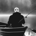 This spooky image of a masked man fishing in a boat highlights our discussion topic: The top ten phishing nightmares from 2024 (so far!).