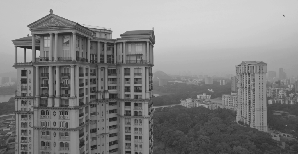 This image of skyscrapers in Mumbai illustrates our discussion topic: Takeaways from ICANN 85 in Mumbai, ahead of the next round of new gTLDs.