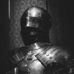 This image of a knight illustrates our discussion topic: What is brand protection.
