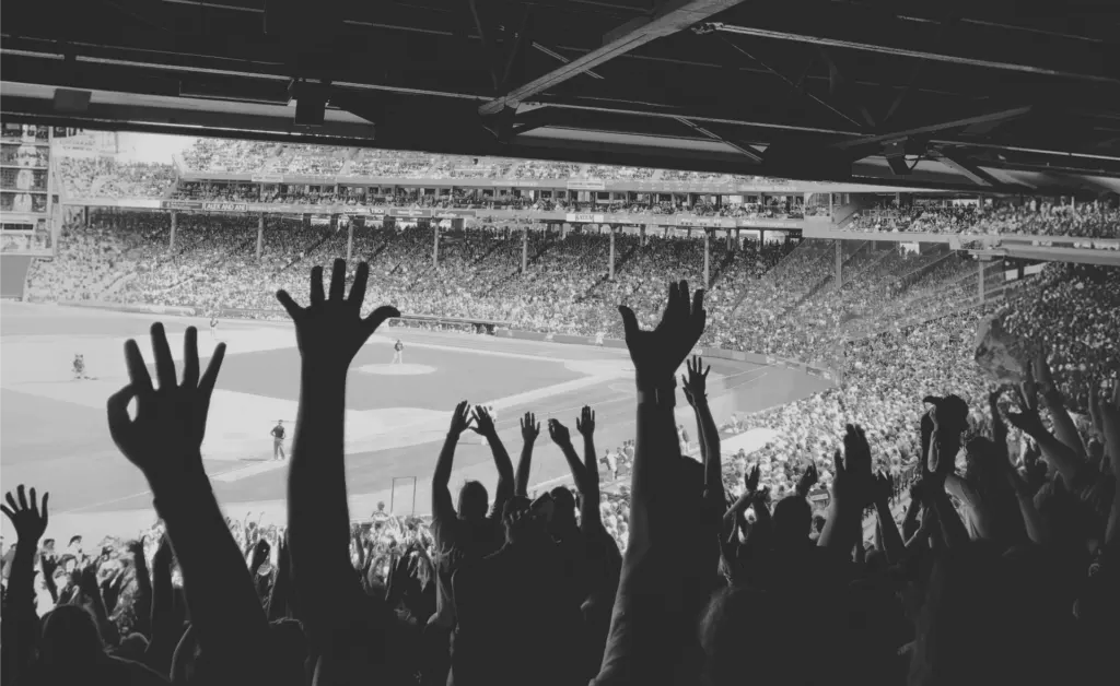 This image of a crowd illustrates our topic about the World Cup, the infringements and online brand issues there, and how to fight back.