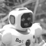 This image of a robot illustrates our discussion topic about artificial intelligence scams.