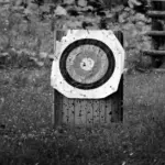 This image of a target full of arrows illustrates our discussion topic: takedowns for online infringements.